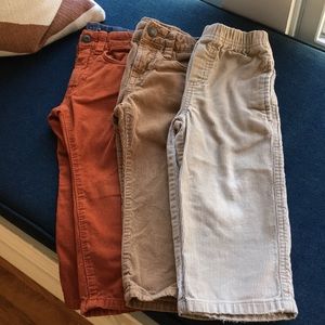 Toddler boys corduroy pants